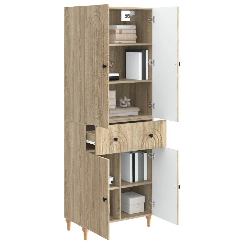 Spintelė 2 pcs 66 x 34,5 x 90 cm Apdirbta mediena