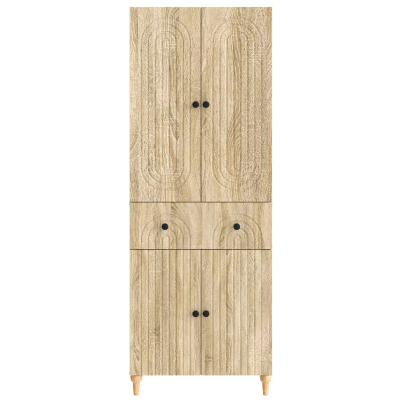 Spintelė 2 pcs 66 x 34,5 x 90 cm Apdirbta mediena