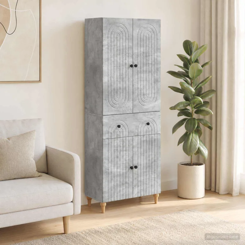 Spintelė 2 pcs 66 x 34,5 x 90 cm Apdirbta mediena