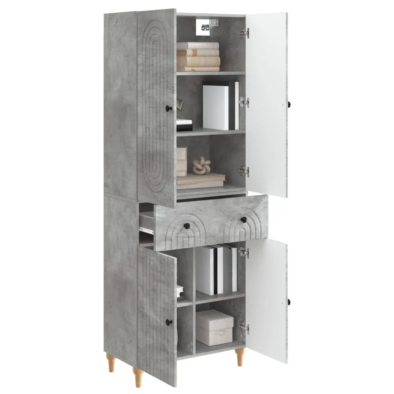 Spintelė 2 pcs 66 x 34,5 x 90 cm Apdirbta mediena