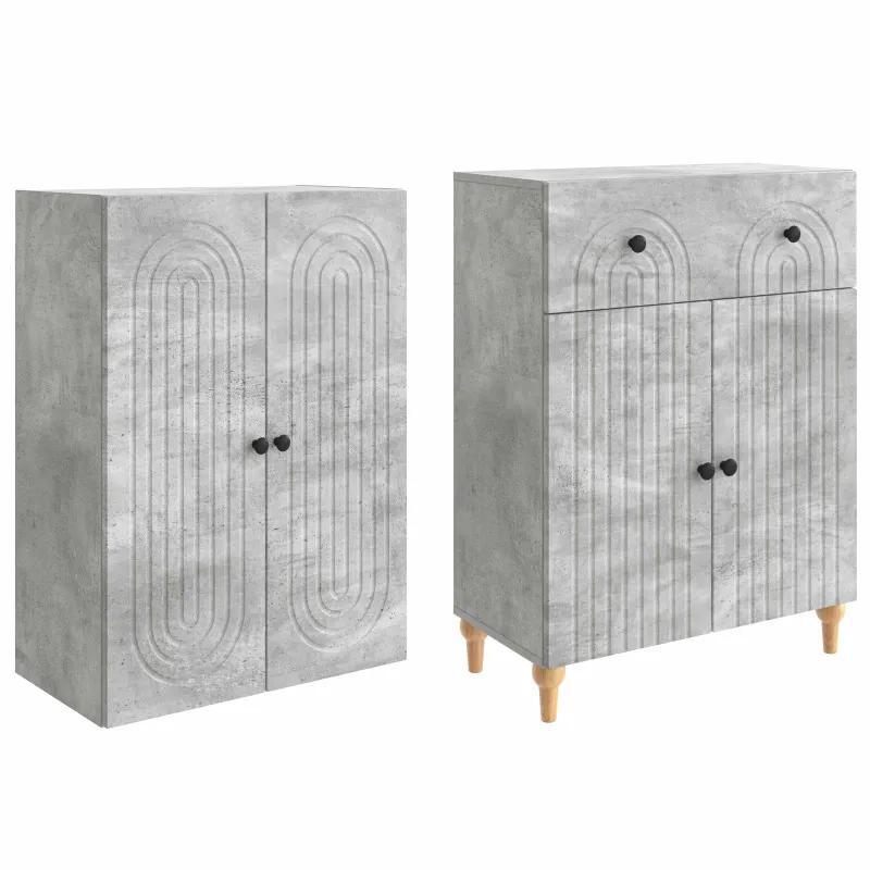 Spintelė 2 pcs 66 x 34,5 x 90 cm Apdirbta mediena