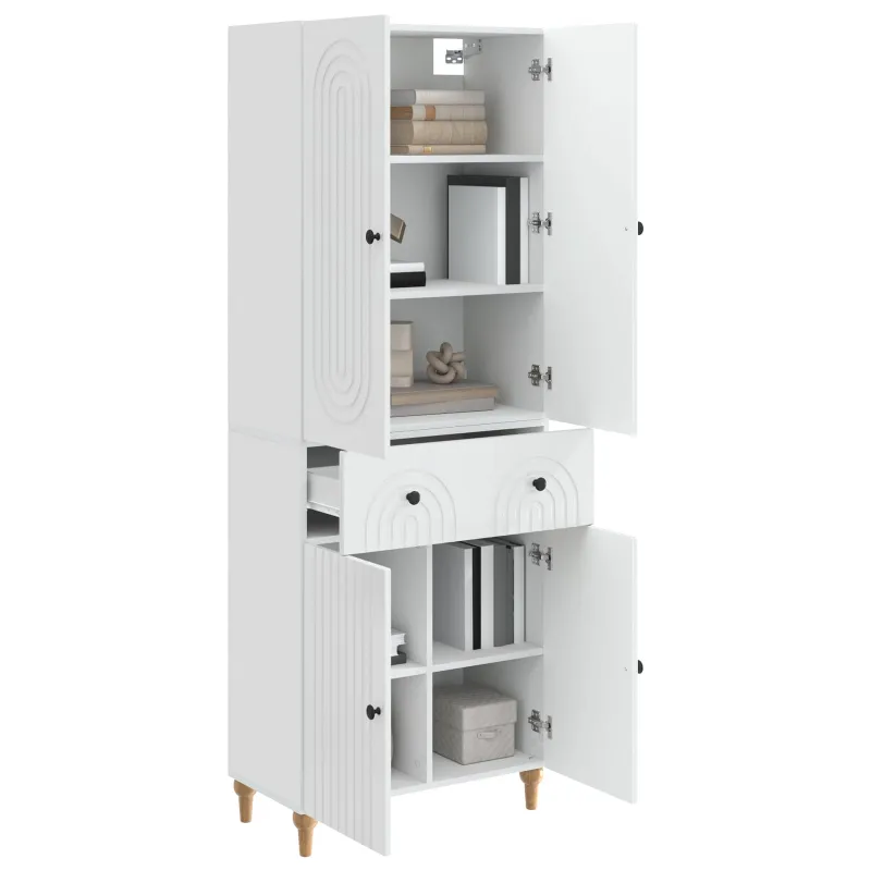Spintelė 2 pcs 66 x 34,5 x 90 cm Apdirbta mediena
