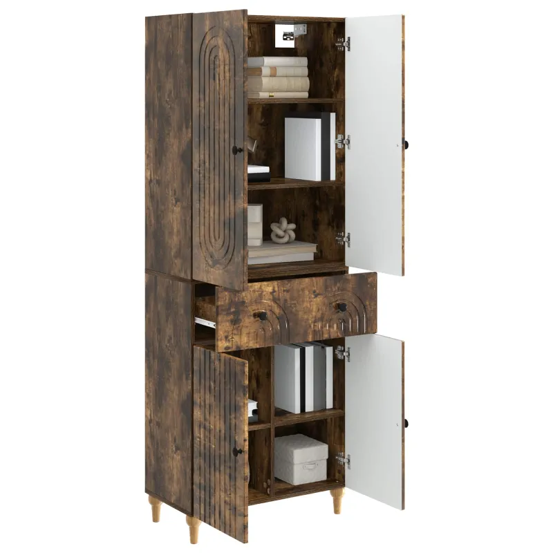Spintelė 2 pcs 66 x 34,5 x 90 cm Apdirbta mediena