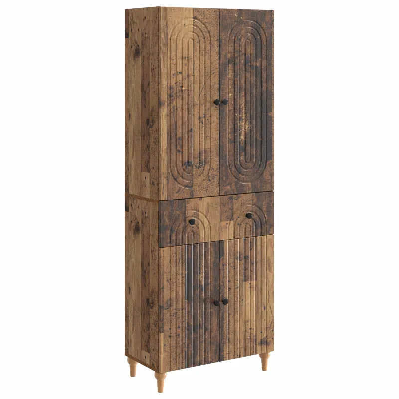 Spintelė 2 pcs 66 x 34,5 x 90 cm Apdirbta mediena