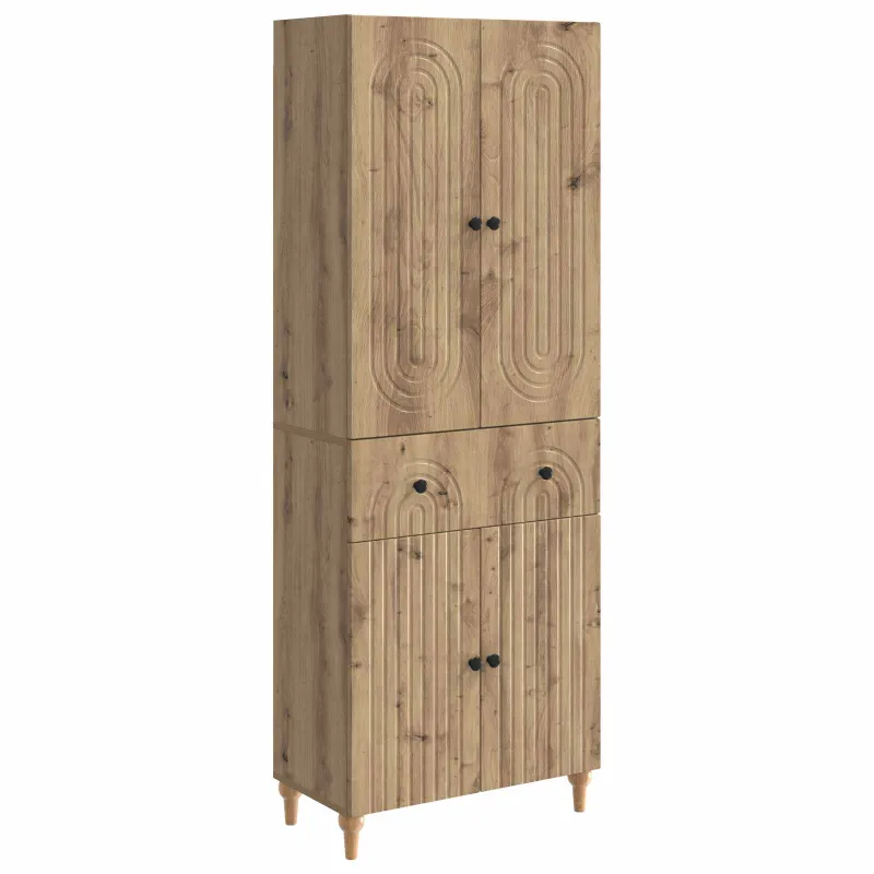Spintelė 2 pcs 66 x 34,5 x 90 cm Apdirbta mediena