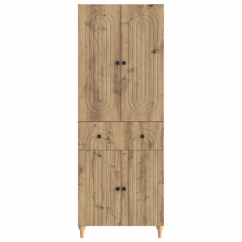 Spintelė 2 pcs 66 x 34,5 x 90 cm Apdirbta mediena