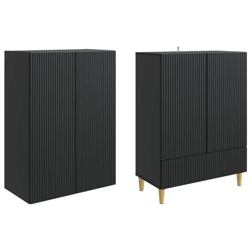 Spintelė 2 pcs 66 x 34,5 x 95 cm Apdirbta mediena