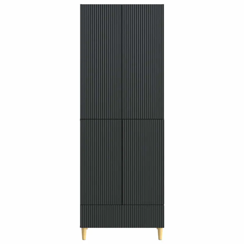 Spintelė 2 pcs 66 x 34,5 x 95 cm Apdirbta mediena
