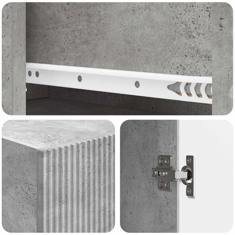 Spintelė 2 pcs 66 x 34,5 x 95 cm Apdirbta mediena