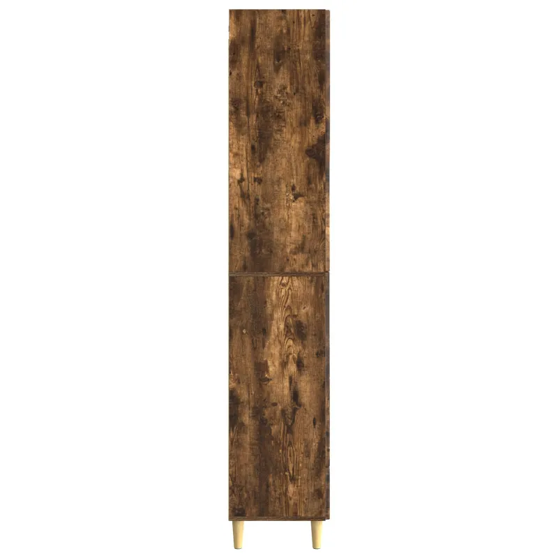 Spintelė 2 pcs Dūminio ąžuolo 66 x 34,5 x 95 cm
