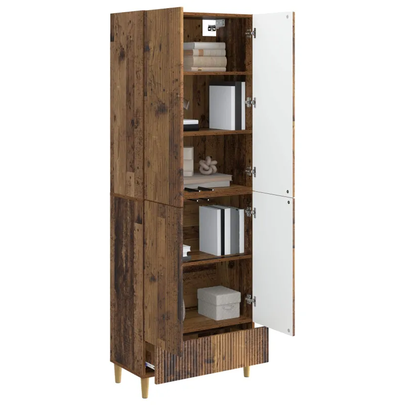Spintelė 2 pcs 66 x 34,5 x 95 cm Apdirbta mediena