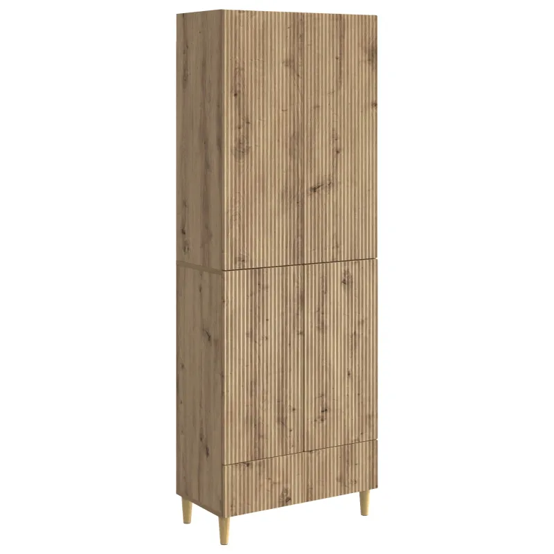 Spintelė 2 pcs Artisano ąžuolo 66 x 34,5 x 95 cm