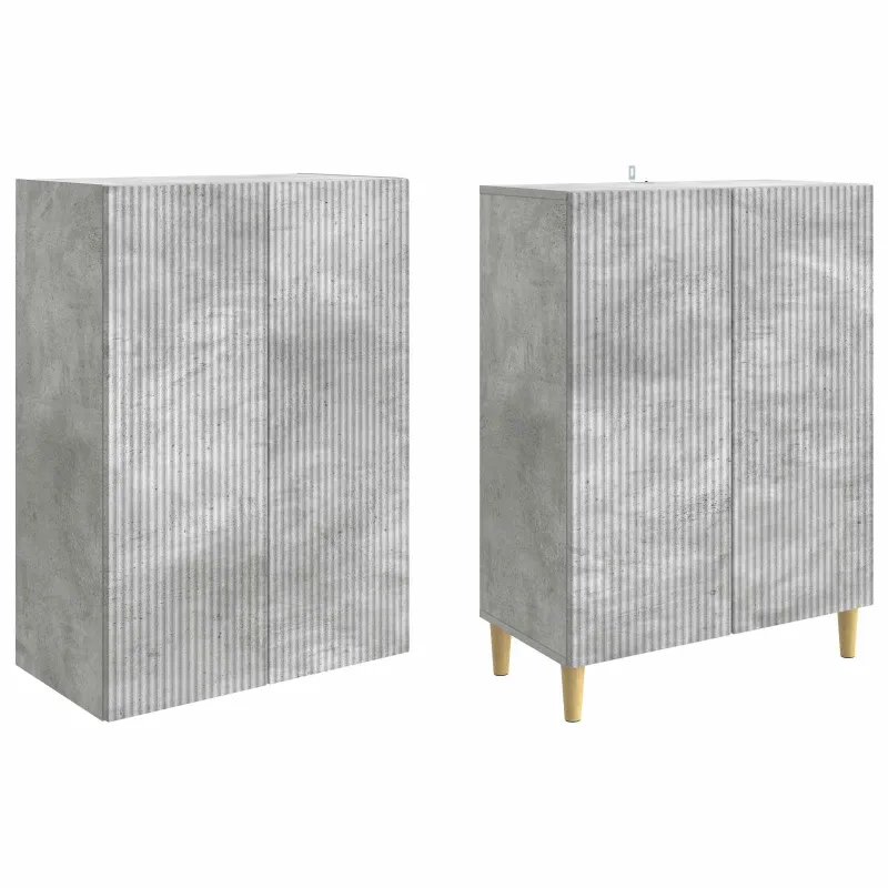 Spintelė 2 pcs 66 x 34,5 x 90 cm Apdirbta mediena
