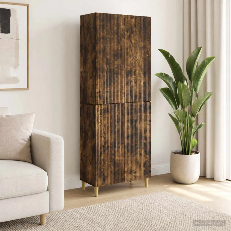 Spintelė 2 pcs 66 x 34,5 x 90 cm Apdirbta mediena