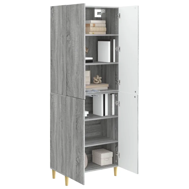 Spintelė 2 pcs 66 x 34,5 x 90 cm Apdirbta mediena