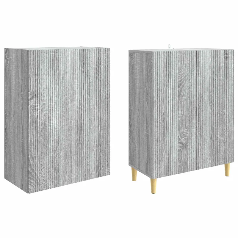 Spintelė 2 pcs 66 x 34,5 x 90 cm Apdirbta mediena