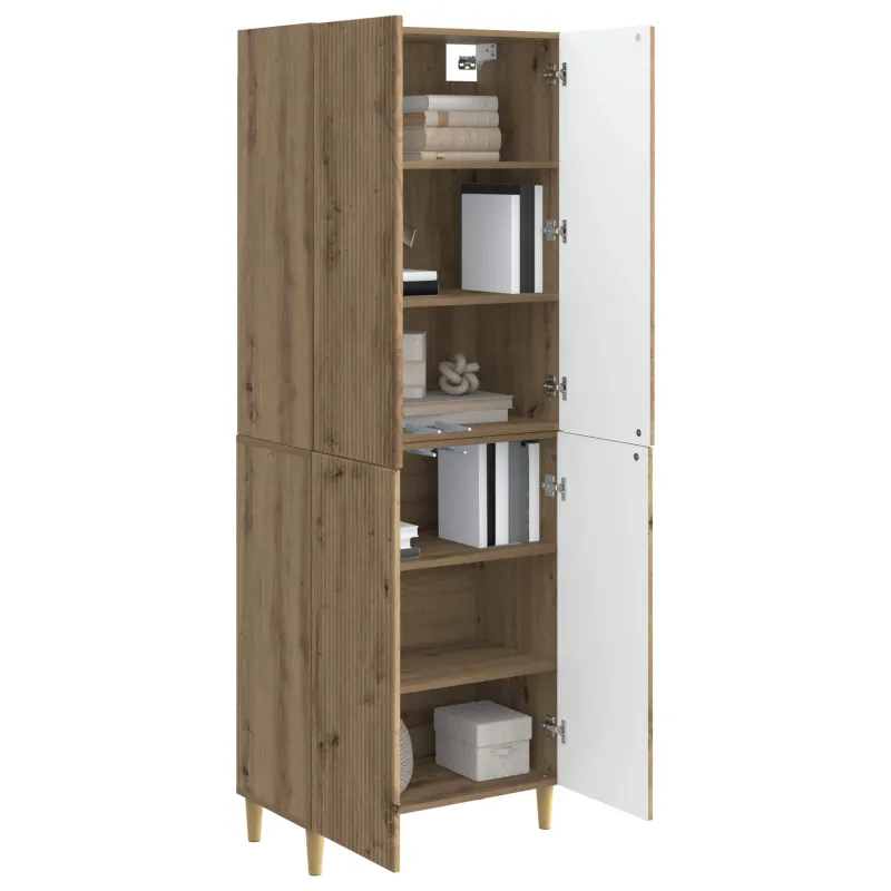 Spintelė 2 pcs Artisano ąžuolo 66 x 34,5 x 90 cm