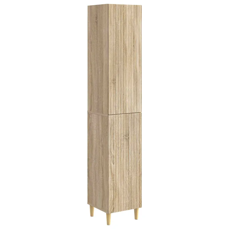 Spintelė 2 pcs 33 x 34,5 x 90 cm Apdirbta mediena