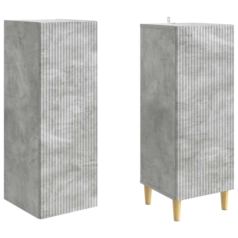 Spintelė 2 pcs 33 x 34,5 x 90 cm Apdirbta mediena