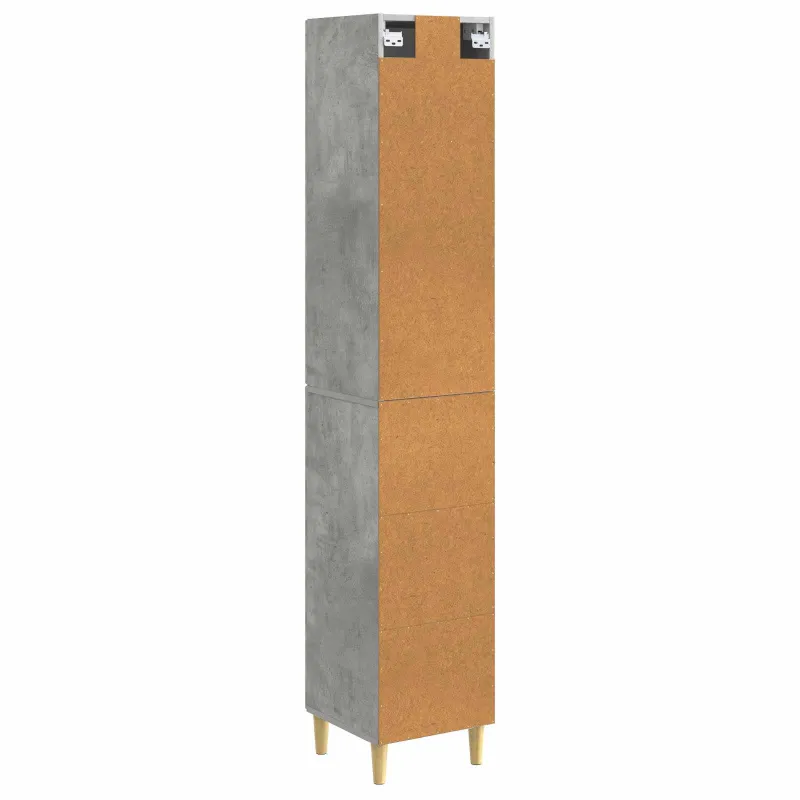Spintelė 2 pcs 33 x 34,5 x 90 cm Apdirbta mediena