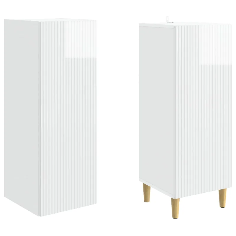 Spintelė 2 pcs 33 x 34,5 x 90 cm Apdirbta mediena
