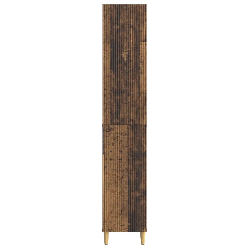 Spintelė 2 pcs Sendintos medienos 33 x 34,5 x 90 cm