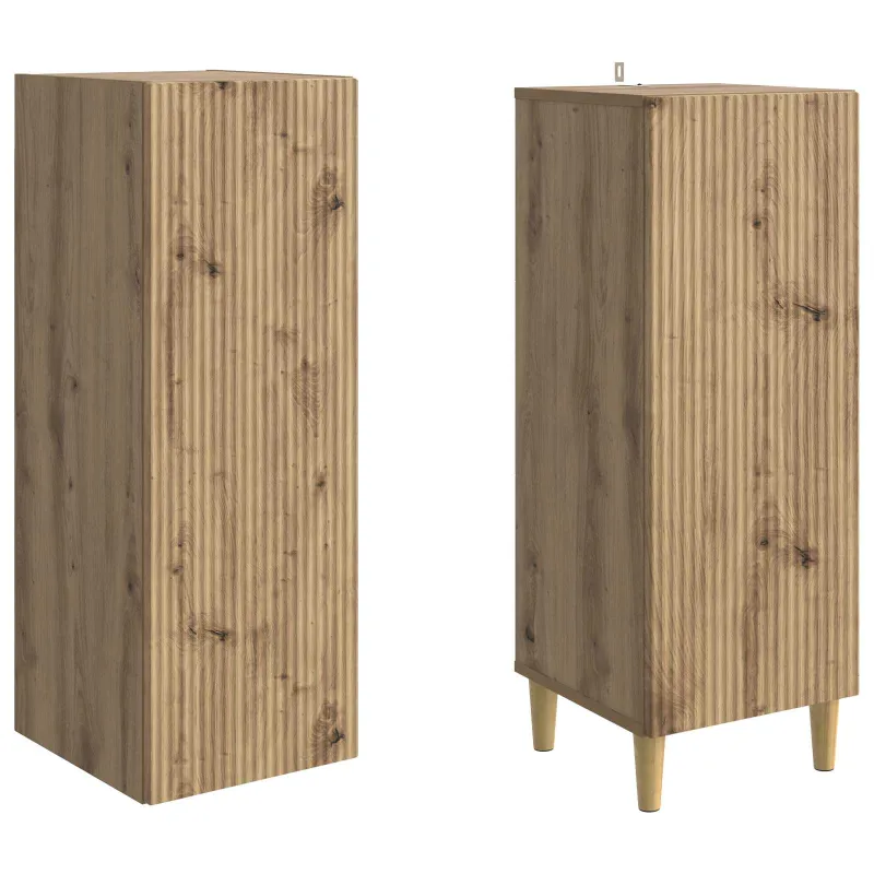 Spintelė 2 pcs 33 x 34,5 x 90 cm Apdirbta mediena