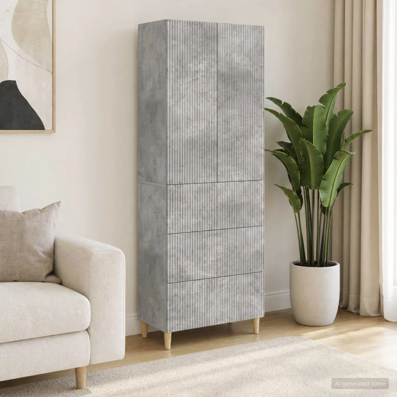Spintelė 2 pcs 66 x 34,5 x 90 cm Apdirbta mediena