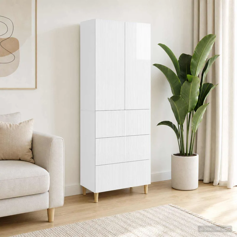 Spintelė 2 pcs 66 x 34,5 x 90 cm Apdirbta mediena