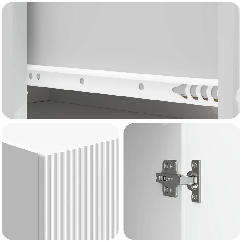 Spintelė 2 pcs 66 x 34,5 x 90 cm Apdirbta mediena