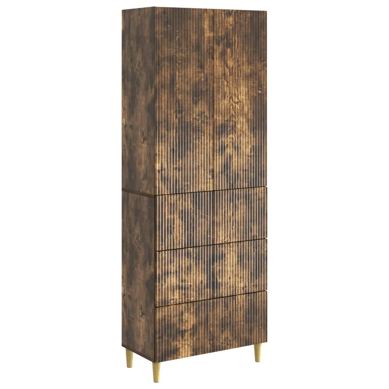 Spintelė 2 pcs 66 x 34,5 x 90 cm Apdirbta mediena