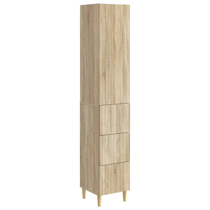 Spintelė 2 pcs 33 x 34,5 x 90 cm Apdirbta mediena