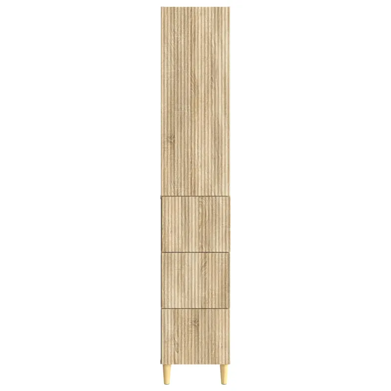 Spintelė 2 pcs 33 x 34,5 x 90 cm Apdirbta mediena