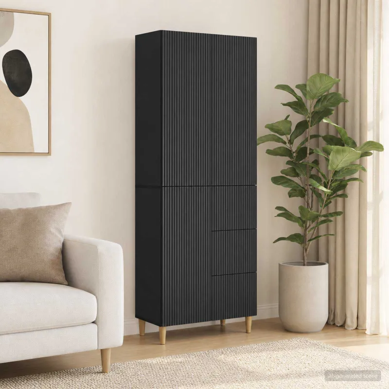 Spintelė 2 pcs 66 x 34,5 x 90 cm Apdirbta mediena