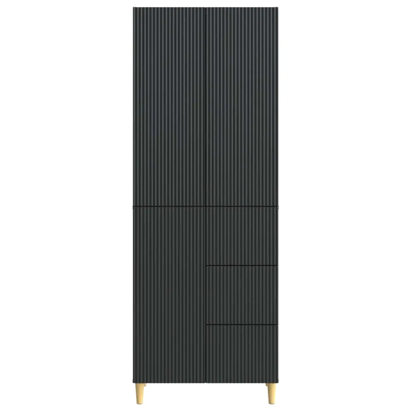 Spintelė 2 pcs 66 x 34,5 x 90 cm Apdirbta mediena