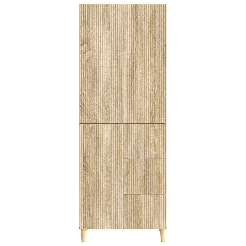 Spintelė 2 pcs 66 x 34,5 x 90 cm Apdirbta mediena