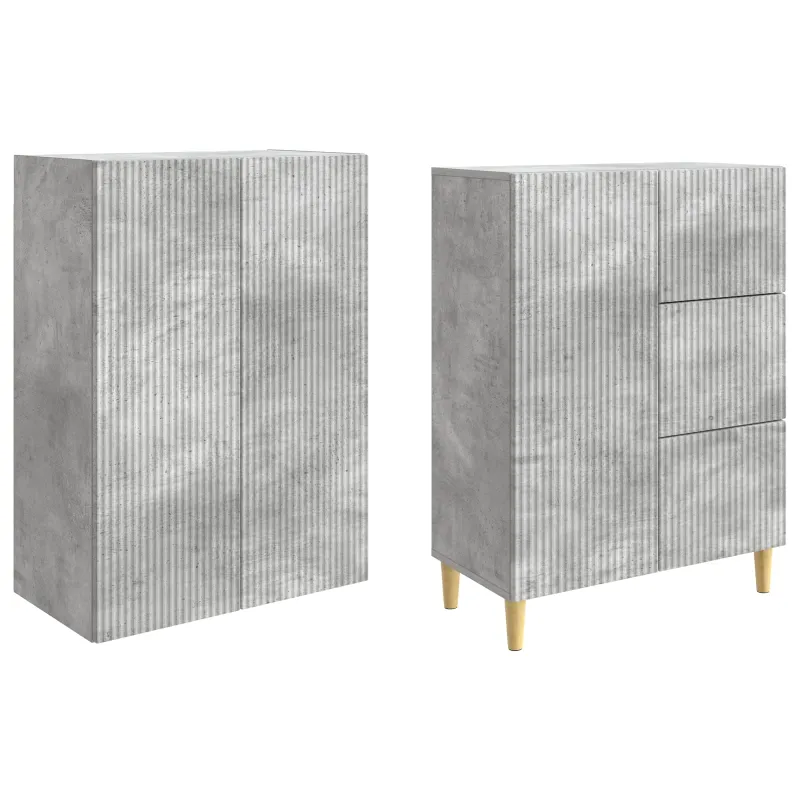 Spintelė 2 pcs 66 x 34,5 x 90 cm Apdirbta mediena