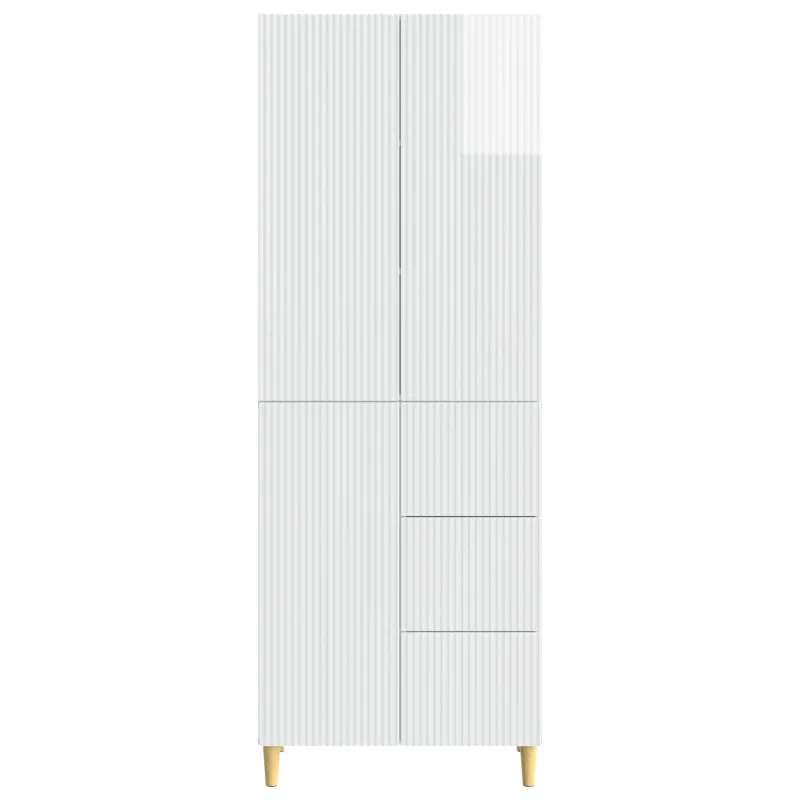 Spintelė 2 pcs 66 x 34,5 x 90 cm Apdirbta mediena