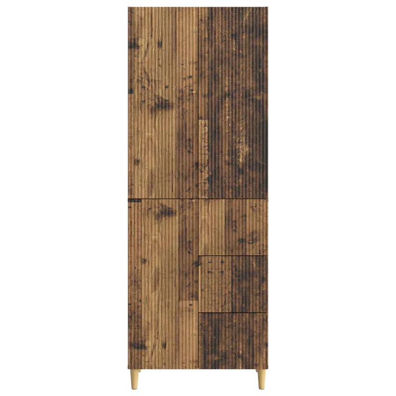 Spintelė 2 pcs 66 x 34,5 x 90 cm Apdirbta mediena