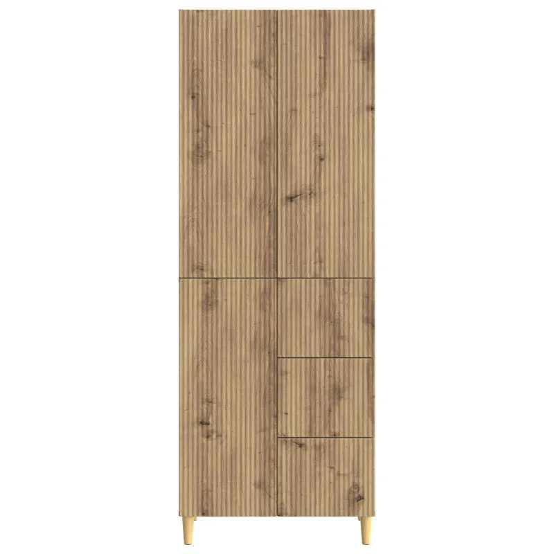 Spintelė 2 pcs 66 x 34,5 x 90 cm Apdirbta mediena