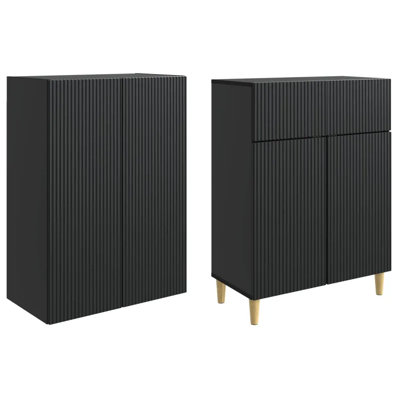 Spintelė 2 pcs 66 x 34,5 x 90 cm Apdirbta mediena