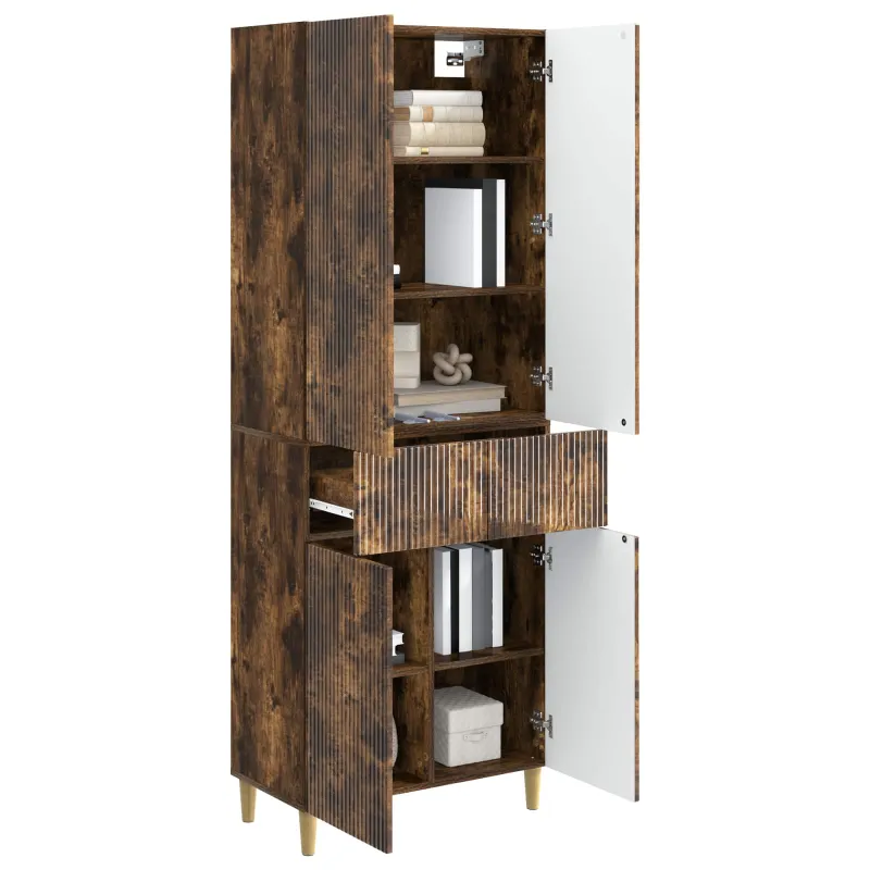Spintelė 2 pcs 66 x 34,5 x 90 cm Apdirbta mediena