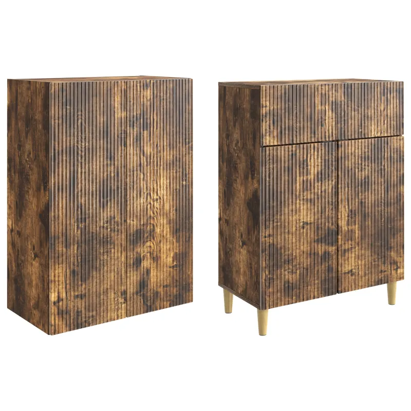 Spintelė 2 pcs 66 x 34,5 x 90 cm Apdirbta mediena