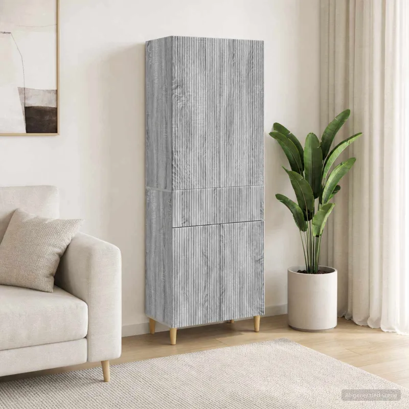 Spintelė 2 pcs 66 x 34,5 x 90 cm Apdirbta mediena