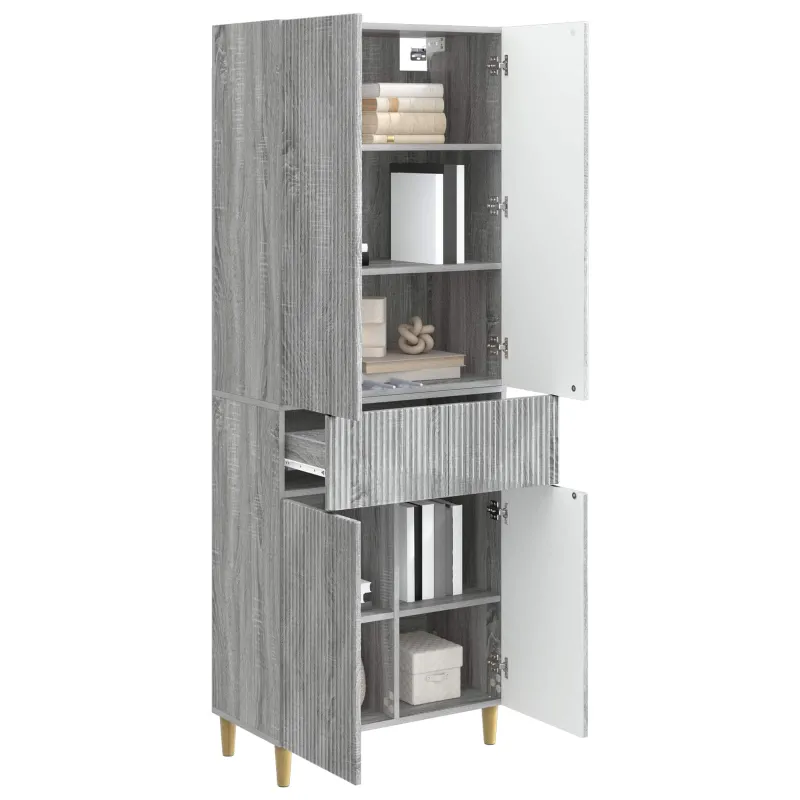 Spintelė 2 pcs 66 x 34,5 x 90 cm Apdirbta mediena