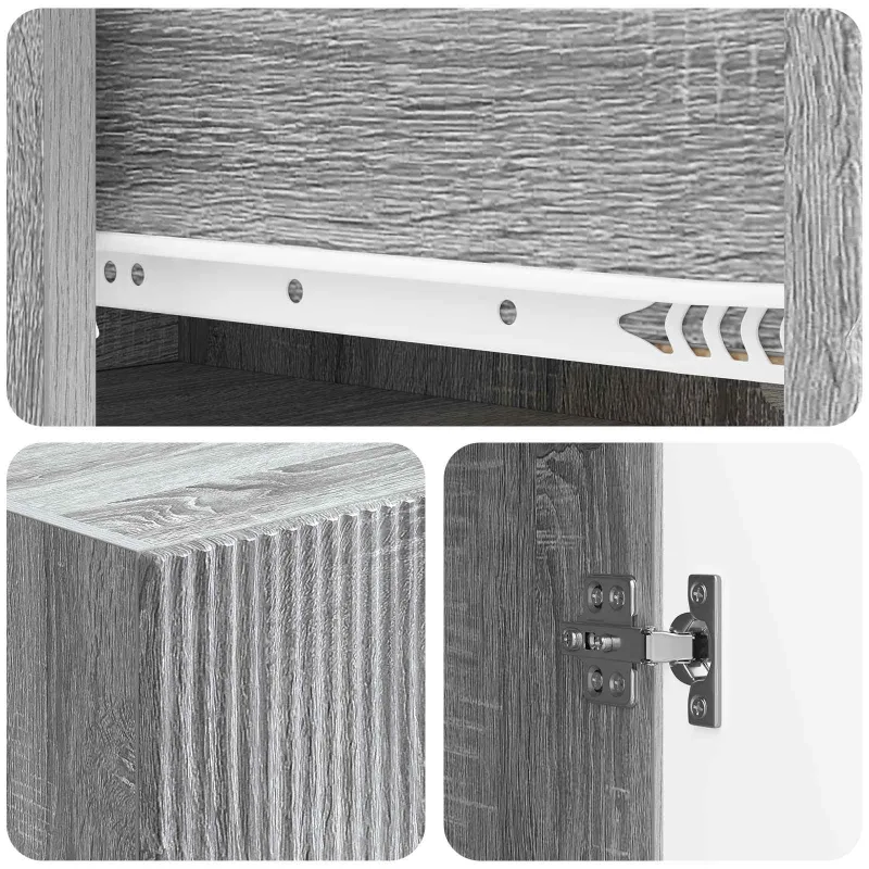 Spintelė 2 pcs 66 x 34,5 x 90 cm Apdirbta mediena