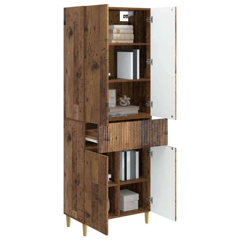 Spintelė 2 pcs 66 x 34,5 x 90 cm Apdirbta mediena