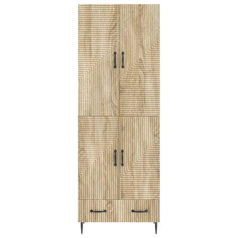Spintelė 2 pcs 66 x 34,5 x 95 cm Apdirbta mediena