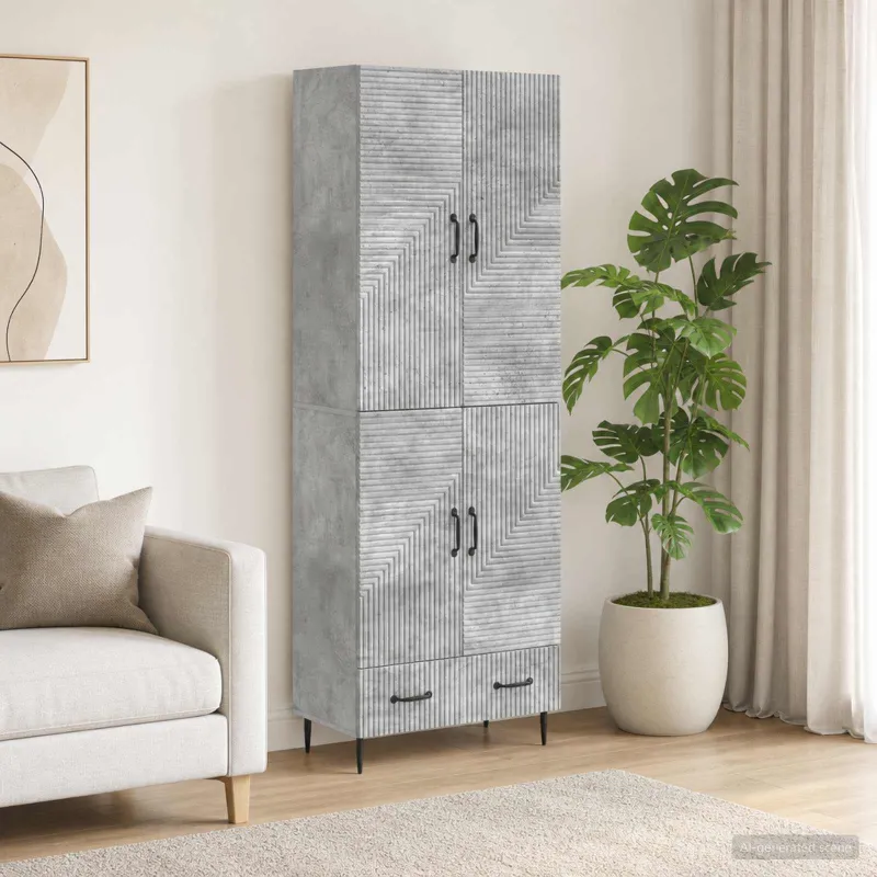 Spintelė 2 pcs 66 x 34,5 x 95 cm Apdirbta mediena