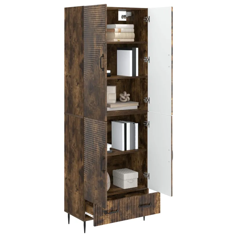 Spintelė 2 pcs 66 x 34,5 x 95 cm Apdirbta mediena